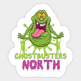 Ghostbusters North Slimer Sticker